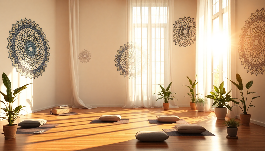 Elevate Your Space: Infusing Spiritual Serenity with Mandala Designs